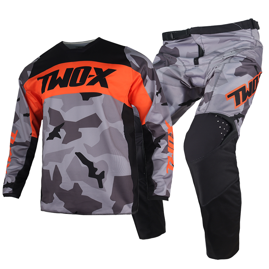 Cycling Gear Kids - 新しいユースMXジャージパンツコンボキッズギアセットモトクロス衣装エンデューロオフロードスーツATV UTV MTBサイクリングキット男の子女の子用