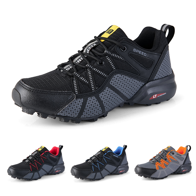 Clipless Mtb Shoes - 男性女性サイクリングスニーカー防水バイクライディングシューズクリップレスフラット自転車シューズ滑り止め MTB シューズマウンテントレッキングシューズ
