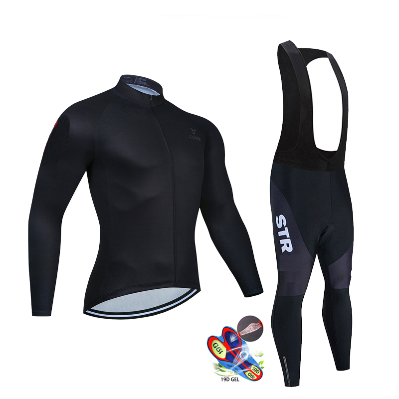 Cycling Gear Logo - メンズ長袖サイクリングジャージ,スポーツウェア,通気性,スポーティ,ブラック,2022