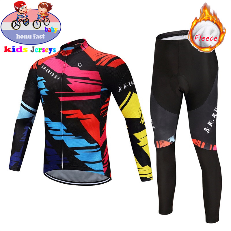 Cycling Gear Kids - 2026年 男の子用 冬用 サイクリングウェア 子供用 サイクリング