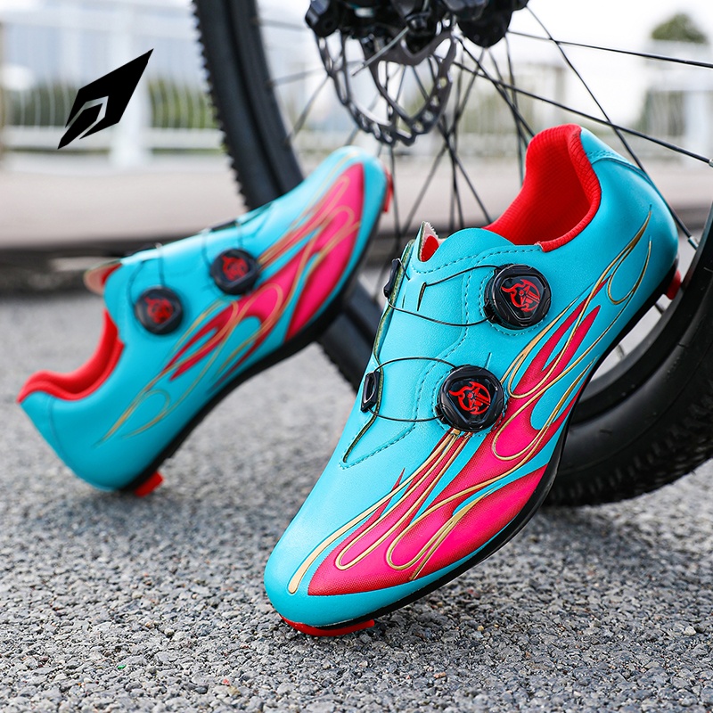 Clipless Mtb Shoes - クリップレスサイクリングシューズ、フラットペダルシューズ、メンズ自転車クリップオンスニーカー、MTB女性用通気性サイクリングブーツ