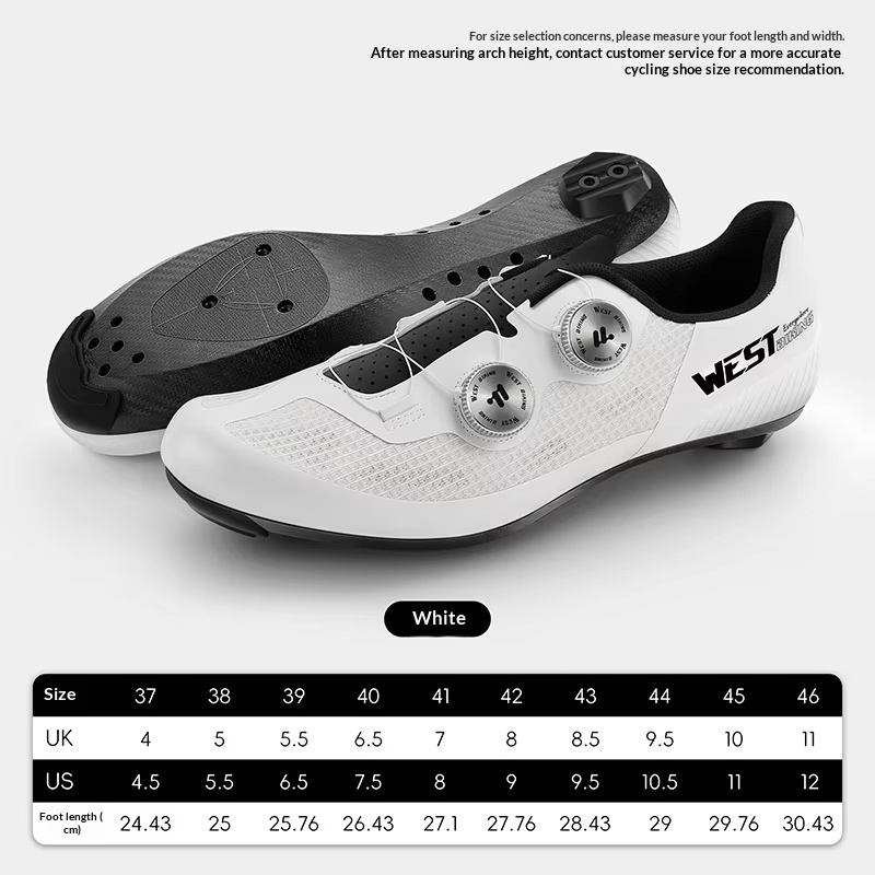 Clipless Mtb Shoes - WEST BIKING ロードクリップレスサイクリングシューズ通気性のあるジャカードメッシュデュアルノブバックル快適なロード自転車サイクリングスニーカーギフト