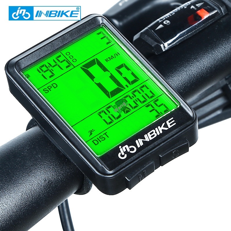 Bike Speedometer - 2.1インチバイクワイヤレスコンピュータ防雨多機能乗馬自転車走行距離計サイクリングスピードメーターストップウォッチバックライト