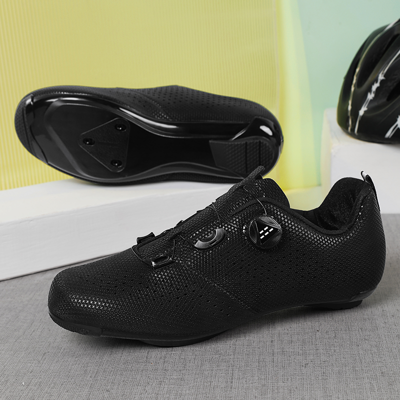 ロード MTB サイクリングシューズ男性女性通気性ハードソー - Clipless Mtb Shoes のレビューと価格