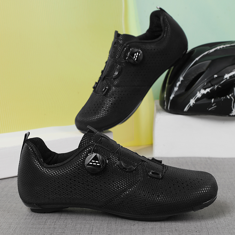ロード MTB サイクリングシューズ男性女性通気性ハードソー - Clipless Mtb Shoes のレビューと価格