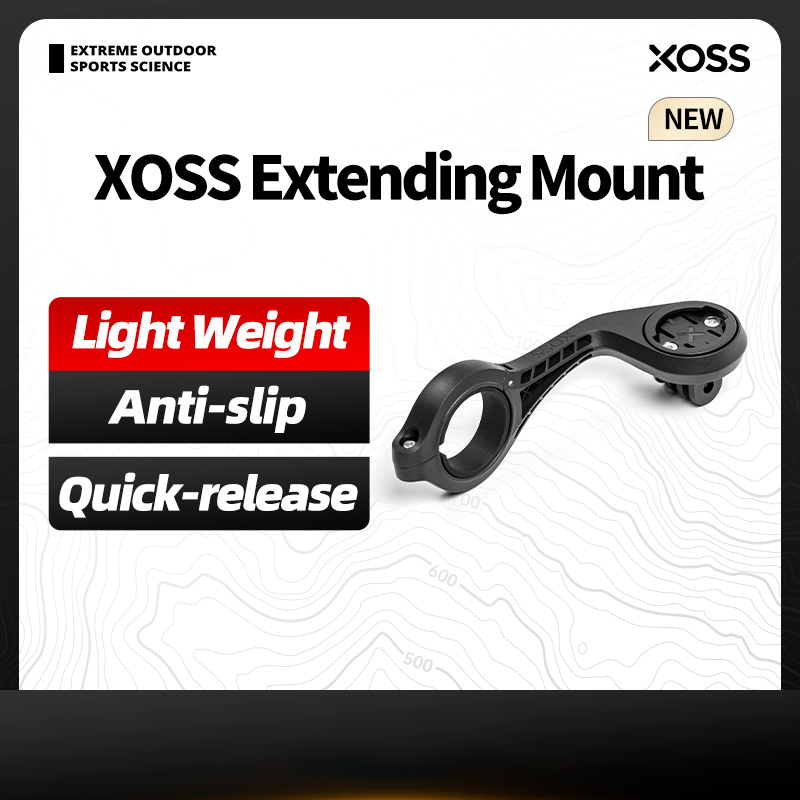 XOSS 自転車ハンドルバー拡張ブラケット自転車ヘッドライト - Bike Speedometer のレビューと価格