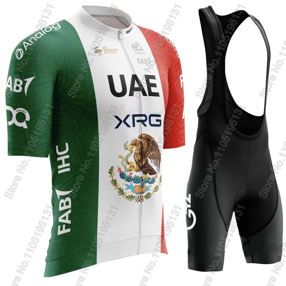 UAE メキシコ 2026 チーム サイクリングジャージセッ - Cycling Bib Shorts のレビューと価格