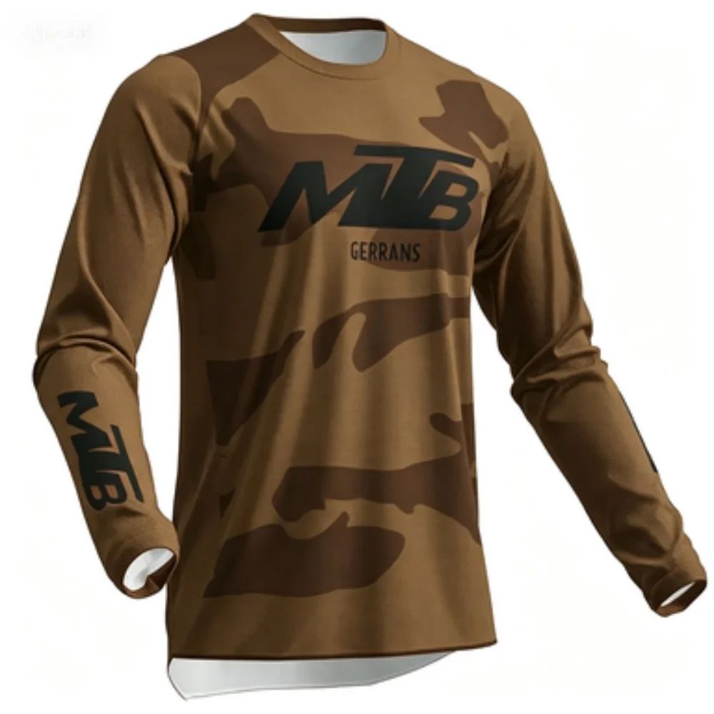 ファミリーマッチング長袖MTBサイクリングジャージ、ネオンカ - Cycling Jersey のレビューと価格