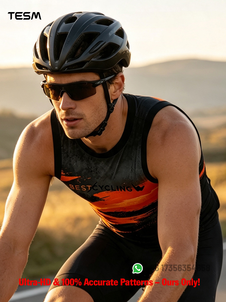 キッドメンズノースリーブベスト通気性速乾サイクリングジャージ - Cycling Jersey のレビューと価格