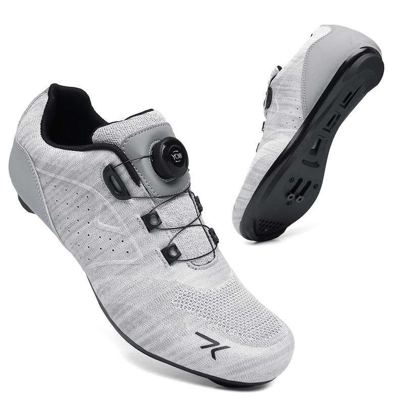 2025 大型サイクリングシューズ男性通気性 MTB クリー - Clipless Mtb Shoes のレビューと価格