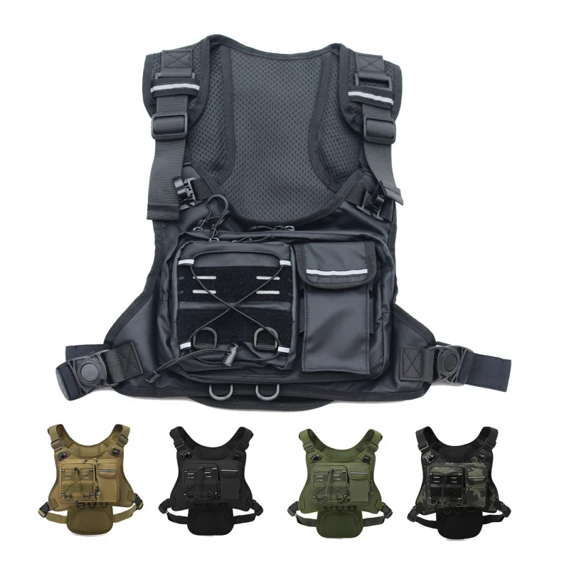 ​ 高品質タクティカルベストチェストバッグ、2Lウォーターブ - Cycling Gear Bag のレビューと価格
