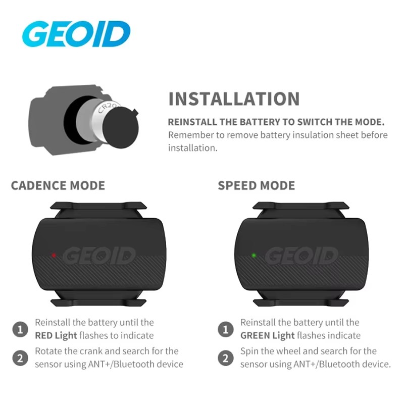 GEOID CS600 バイクケイデンススピードセンサーサイ - Bike Speedometer のレビューと価格