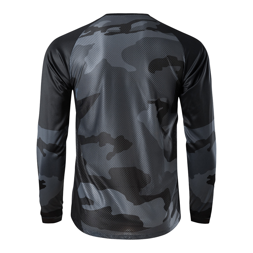 メンズサマー薄手長袖ダウンヒルサイクリングジャージMTB D - Cycling Jersey のレビューと価格