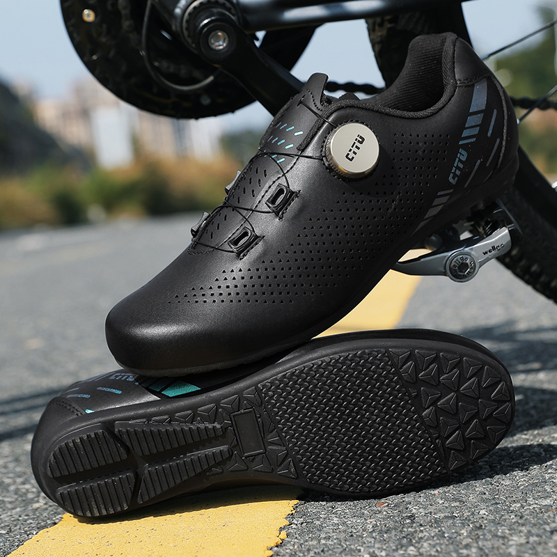 夏用サイクリングシューズ メンズ レディース ロードバイク  - Clipless Mtb Shoes のレビューと価格