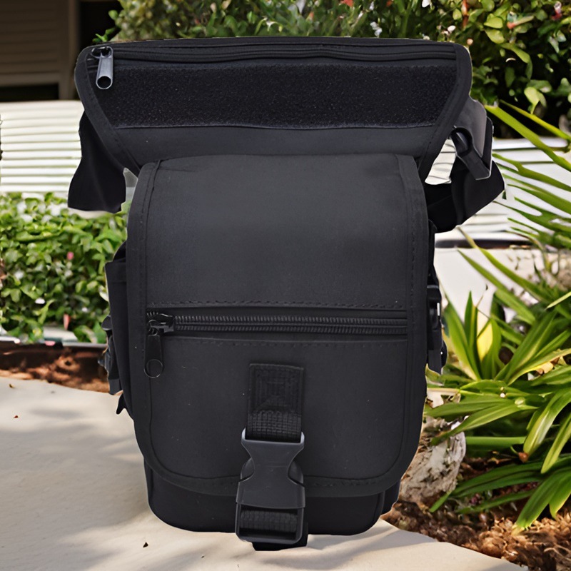 多機能戦術レッグバッグアウトドアサイクリングルアーフィッシン - Cycling Gear Bag のレビューと価格