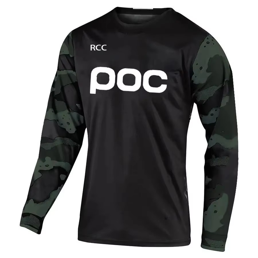 MTBダウンヒルマウンテンバイク長袖サイクリングジャージ、フ - Cycling Jersey のレビューと価格