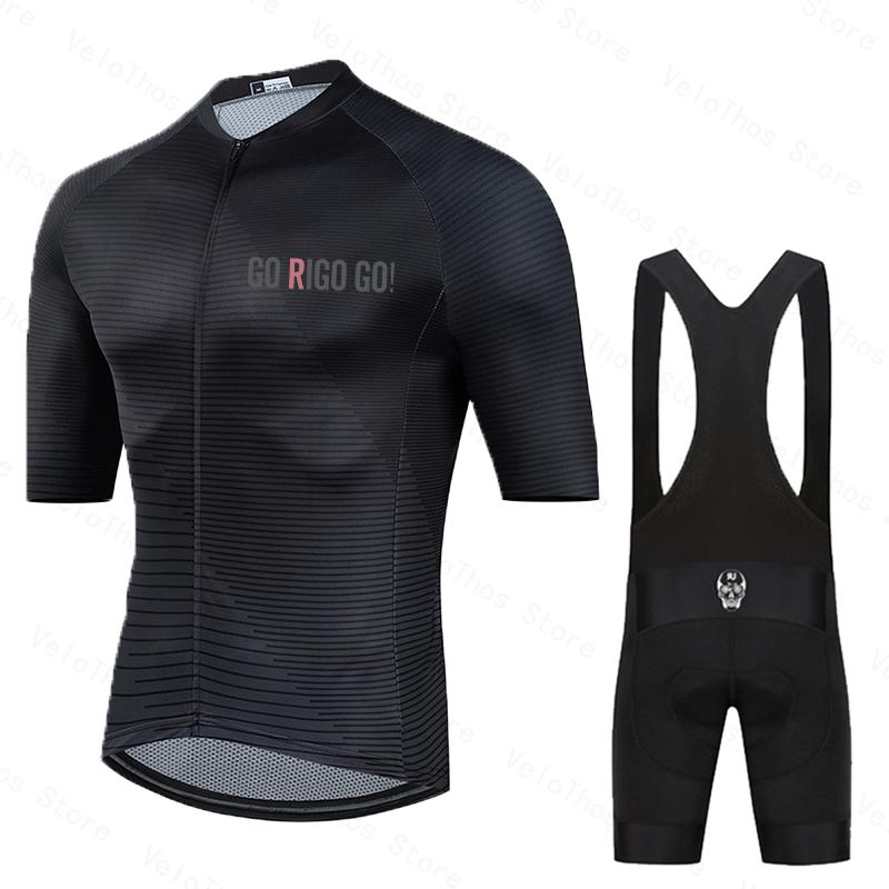 ゴーリゴーゴーサイクリングセット半袖ジャージとビブショーツプ - Cycling Bib Shorts のレビューと価格
