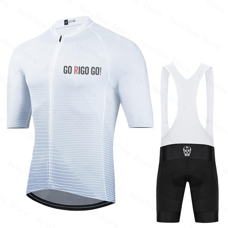 ゴーリゴーゴーサイクリングセット半袖ジャージとビブショーツプ - Cycling Bib Shorts のレビューと価格