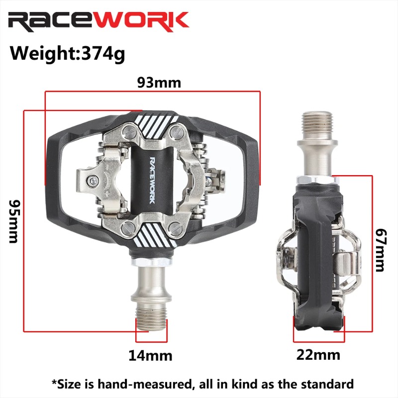 RACEWORK mtb クリップレスペダルナイロンマウンテ - Clipless Mtb Shoes のレビューと価格