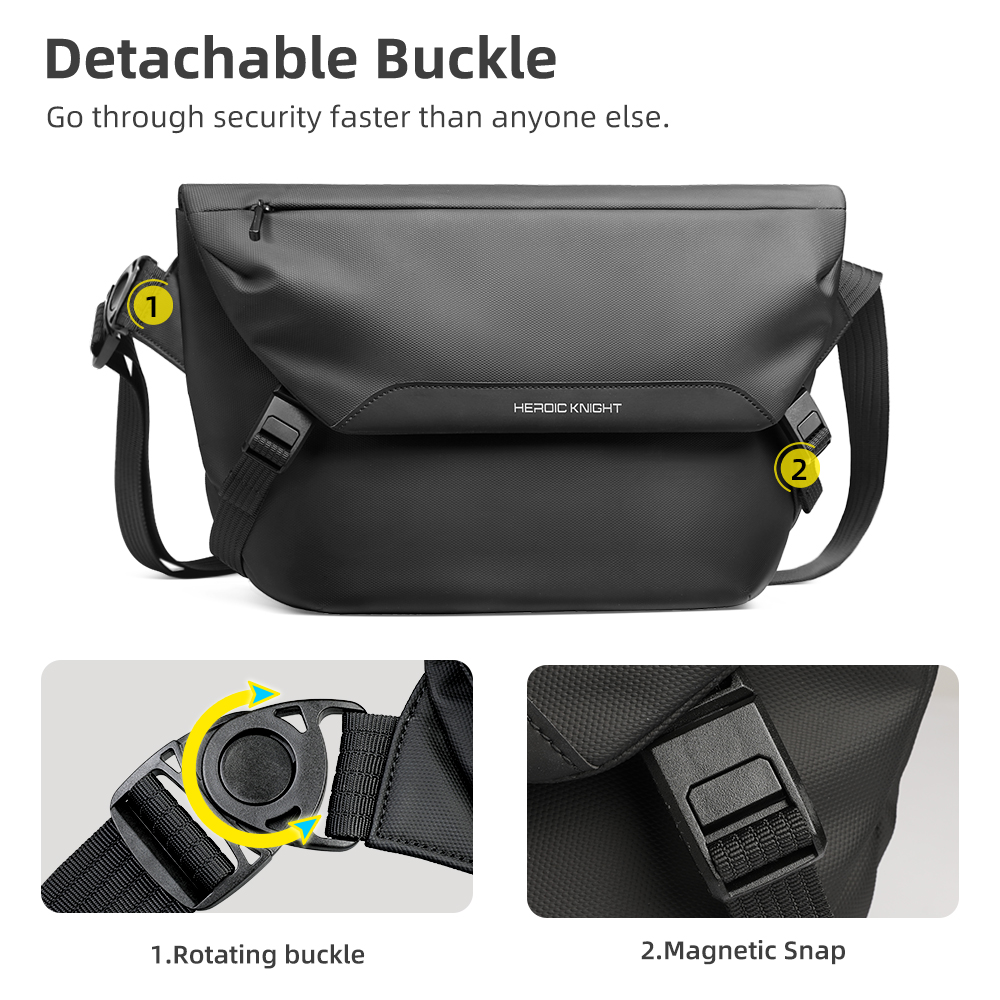 Hk-男性用防水メッセンジャーバッグ,クロスオーバーショルダ - Cycling Gear Bag のレビューと価格