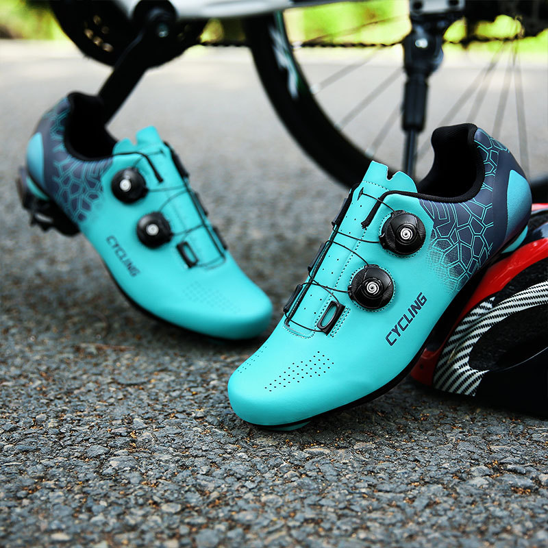 ロード MTB サイクリングシューズ男性女性通気性ハードソー - Clipless Mtb Shoes のレビューと価格