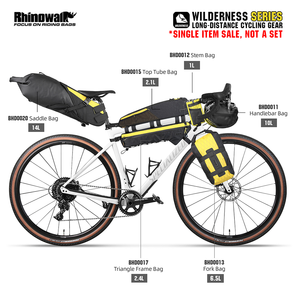 Rhinowalk バイク長距離サイクリングギア サドルバッ - Cycling Gear Needed のレビューと価格