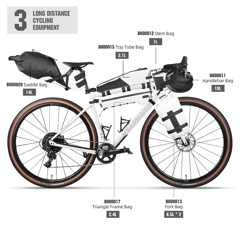 Rhinowalk バイク長距離サイクリングギア サドルバッ - Cycling Gear Needed のレビューと価格