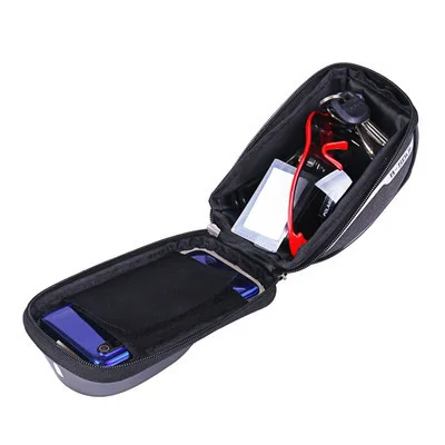 防水タッチスクリーンバイクハンドルバーバッグ、サンシェードカ - Cycling Gear Bag のレビューと価格