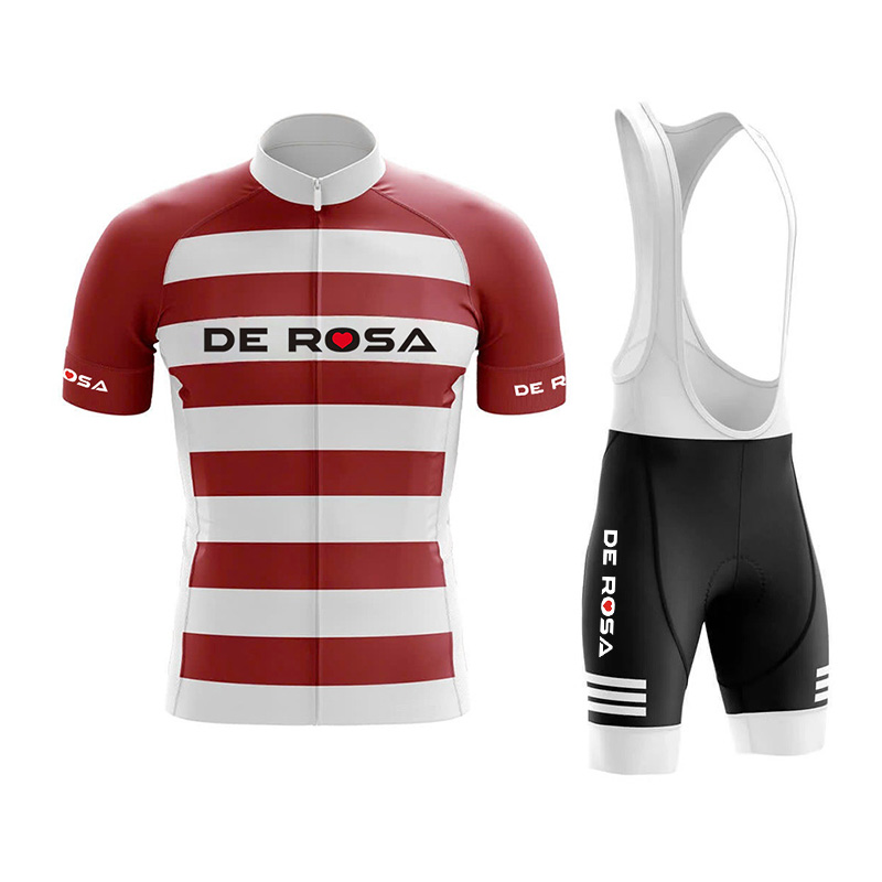 デローザ サイクリングジャージ、夏用半袖サイクリングスーツ、 - Cycling Gear For Sale のレビューと価格